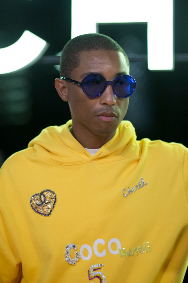 Pharrell Williams attends the Chanel Cruise 2018/19 Replica Show on October 31, 2018 in Bangkok, Thailand.